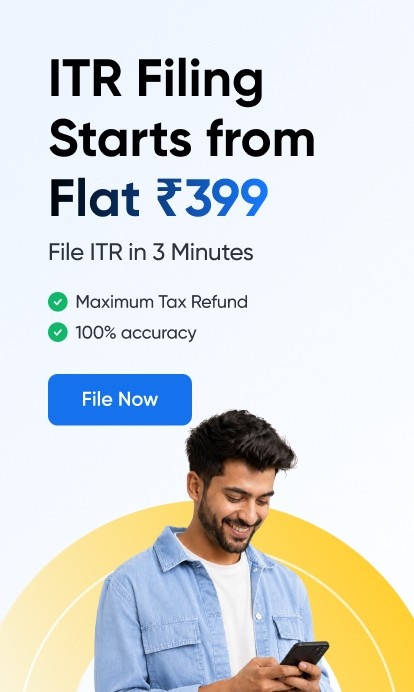 ITR filing starts from flat ₹399